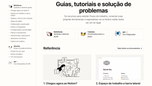 Aplicativo Notion está disponível em português