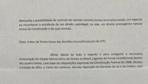 Cid mantinha no celular arquivo com declaração de estado de sítio