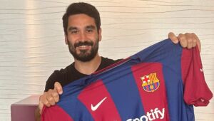 Barcelona anuncia contração de Gündogan, atual campeão da Champions pelo Manchester City