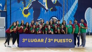 Português/FMO conquista medalha de bronze no Sul-Centro Americano de Handebol feminino