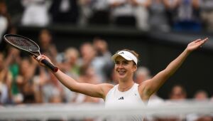 'A guerra me deixou mais forte', diz ucraniana Elina Svitolina, semifinalista de Wimbledon