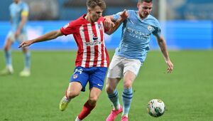 Atlético de Madrid vence Manchester City em amistoso em Seul