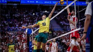 Vôlei: Brasil cai para anfitriã Polônia nas quartas e dá adeus à Liga