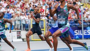 Alison dos Santos é prata nos 400m com barreiras na Diamond League