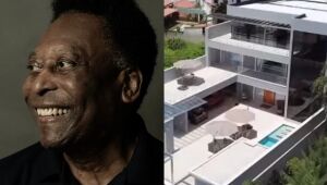 Cobrado por dívida de condomínio em Santos, Pelé deixou ao menos quatro mansões de herança