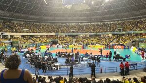 Brasil vence na estreia do Sul-Americano de vôlei masculino no Geraldão