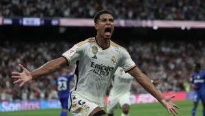 Real Madrid vence Getafe de virada com gol de Bellingham nos acréscimos