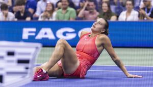 Sabalenka comemora número 1 avançando às quartas do US Open