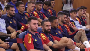 Seleção masculina da Espanha se manifesta contra Luis Rubiales