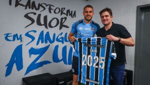 Grêmio anuncia renovação do zagueiro Bruno Uvini até 2025