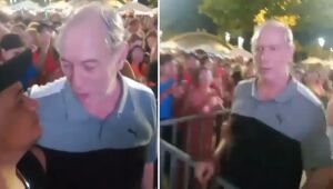 "Não gosto de levar desaforo para casa", diz Ciro Gomes sobre revidar tapa em jovem