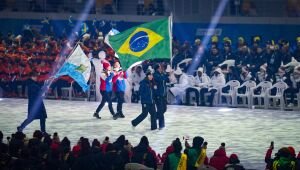 Cerimônia de abertura dá início aos Jogos de Inverno da Juventude 2024