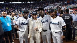 Neymar 'reforça' time de beisebol em Miami após festa de Anitta e jogos da NBA