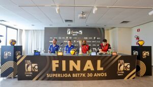 Superliga masculina de vôlei: Recife recebe decisão entre Vôlei Renata e Sesi-SP neste domingo (28)