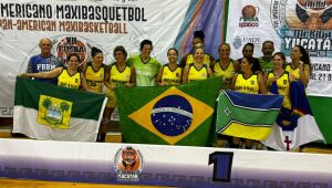 Com pernambucanas, Brasil conquista Pan-americano de Basquete Master Feminino 
no México