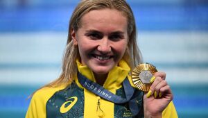 Natação: australiana Titmus revalida ouro dos 400m livre; Ledecky é bronze