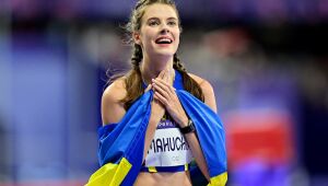 Ucraniana Yaroslava Mahuchikh conquista ouro no salto em altura em Paris-2024