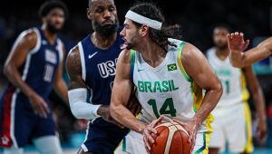 Deu a lógica: Brasil perde para Estados Unidos e dá adeus na disputa do basquete 