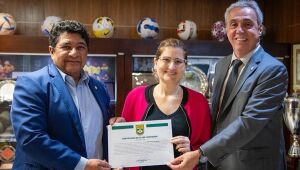 Náutico recebe certificado da CBF de Clube Formador 