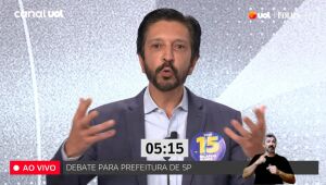 Em debate, Nunes diz que é a favor da vida desde a concepção e contra liberação de drogas