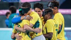 Brasil vence Colômbia e leva o bronze no futebol paralímpico