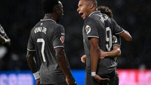 Com gols de Vinicius Júnior e Mbappé, Real Madrid vence o Celta, fora de casa, pelo Espanhol