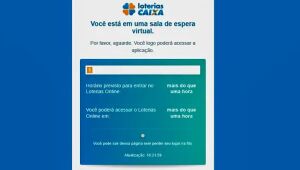 Mega da Virada: usuários relatam erros e fila 'infinita' no site para concorrer aos R$ 600 milhões