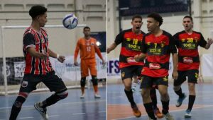 Futsal: Santa Cruz e Sport decidem Pernambucano sub-20; sub-17 tem final em jogo único 