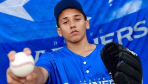 Conheça Caio Falcão, primeiro jovem de Recife a ser convocado pela Major League Baseball