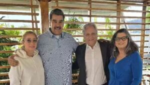 Filho de Jango se encontra com Maduro em Caracas e entrega carta assinada pela mãe: "Irmandade"