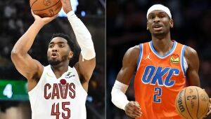 Cavaliers x Thunder: Líderes da NBA se enfrentam nesta quarta-feira (8)