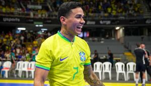 Pernambucano Cléber André celebra ano com a seleção brasileira de futsal e destaca foco na Copa