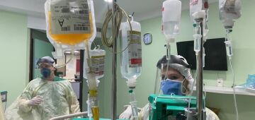 EUA suspende ensaio de tratamento com plasma para pacientes com a Covid-19