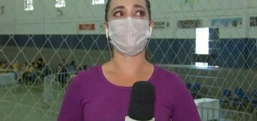 Repórter chora ao vivo no Bom Dia SP durante cobertura da tragédia em Taguaí