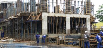 Confiança da construção atinge maior nível desde março de 2014