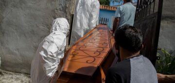 Brasil tem novo recorde de média diária de mortos pela Covid-19, acima de 3 mil
