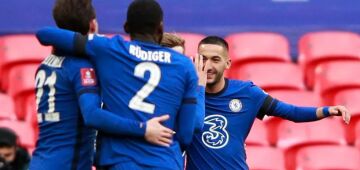 Chelsea elimina City com gol de Ziyech e vai à final da Copa da Inglaterra