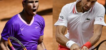 Djokovic e Nadal decidem o Torneio de Roma neste domingo (16)