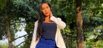 'Posso comer 400 ovos', diz Gracyanne Barbosa após comemorar parceira com granja