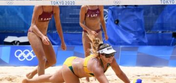 Ana Patrícia e Rebecca sofrem primeira derrota nas Olimpíadas