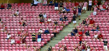 Movimentação tranquila marca retorno de torcedores ao estádio em Pernambuco