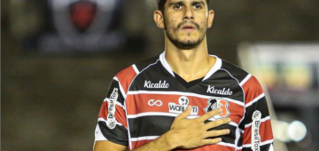 Victor Oliveira se despede do Santa Cruz