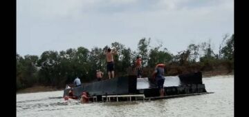 Barco-hotel naufraga no rio Paraguai em meio a temporal no MS; passageiros estão desaparecidos