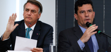 Bolsonaro sobre Moro: 'Quero ver num carro de som falando com o povo'