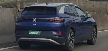 Flagra: Volkswagen ID.4 é visto em testes próximo à fábrica da VW em SP