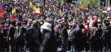 Indígenas tomam central elétrica em protesto no Equador