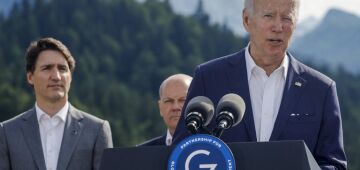 G7 quer investir US$ 600 bilhões em programa mundial de infraestruturas, diz Biden