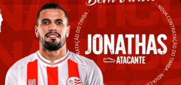 Náutico anuncia a contratação de Jonathas Jesus