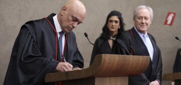 Ministro Alexandre de Moraes toma posse como presidente do TSE