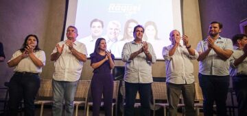 Raquel Lyra apresenta Fred Loyo como suplente ao Senado